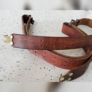 Brauer Brothers Mfg. #13 Leather Hunting Sling Sporting Goods, Vintage, EUC